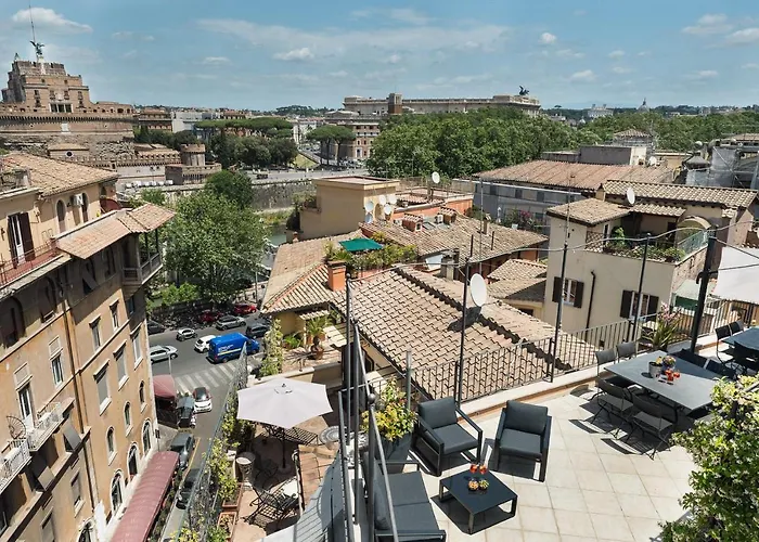 Idyllia - Penthouse In Navona Area Apartamento *